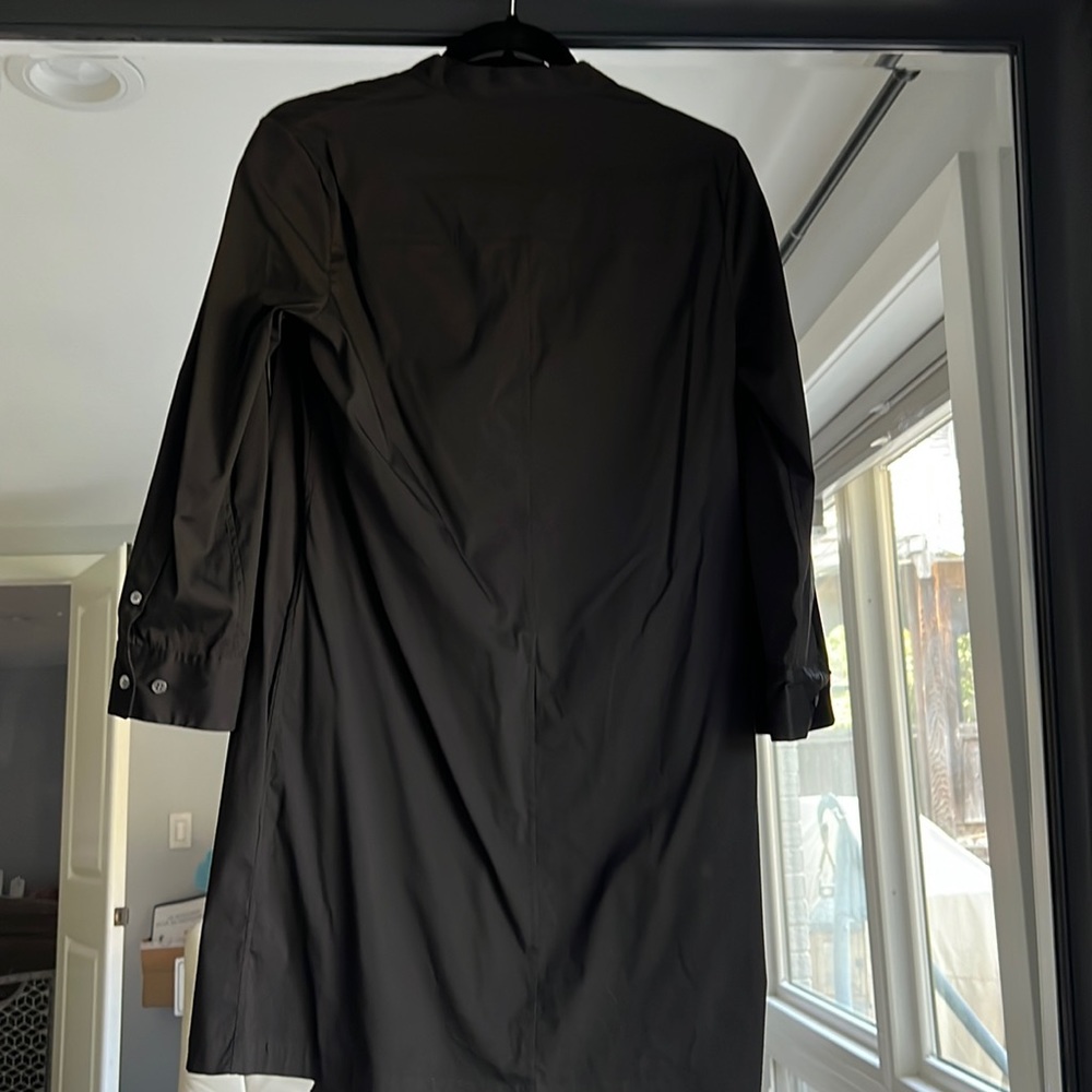 Theory poplin shirt dress size 2